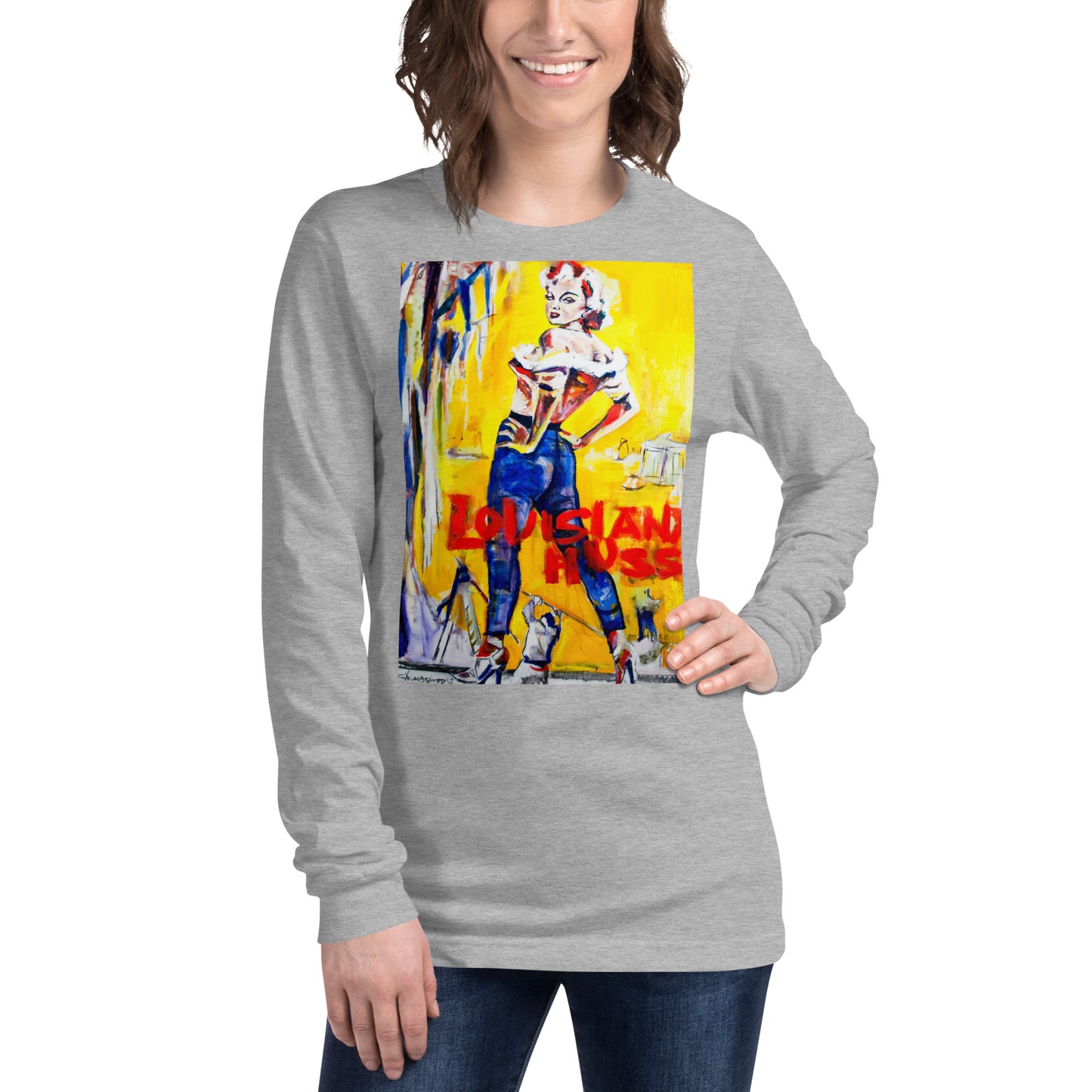 Louisiana Hussy Unisex Long Sleeve Tee