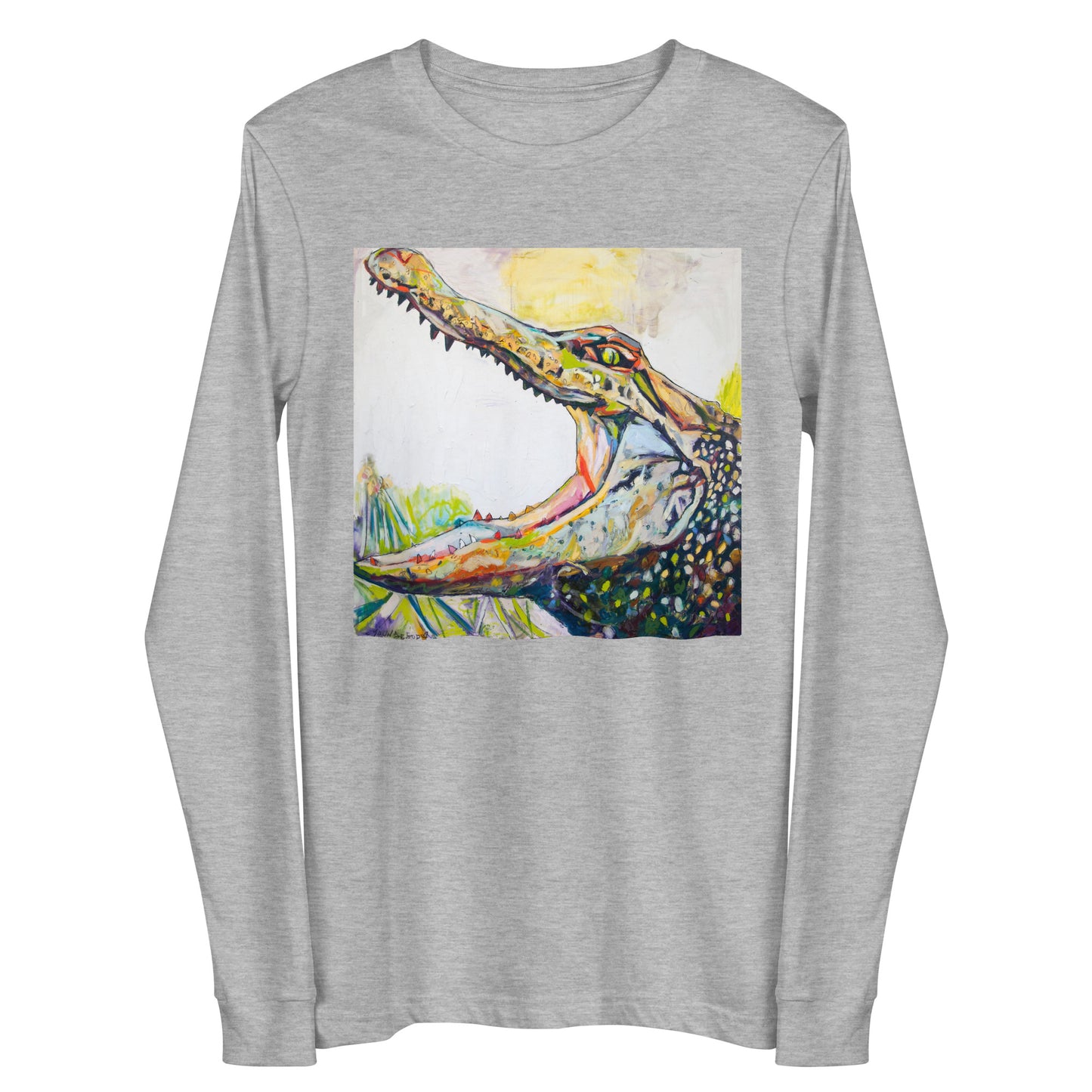 Big Mouth Gator Unisex Long Sleeve Tee