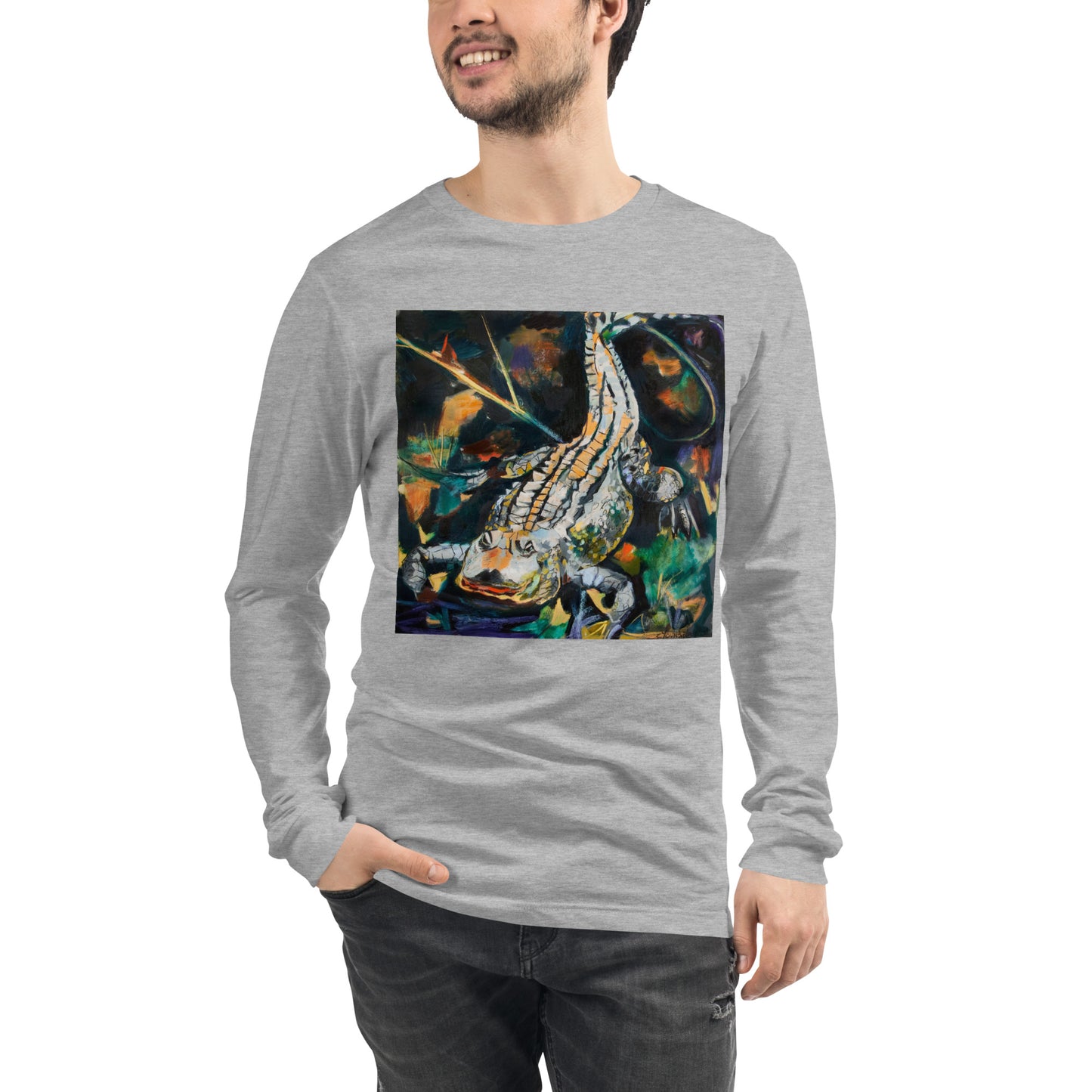 Fierce Gator Unisex Long Sleeve Tee