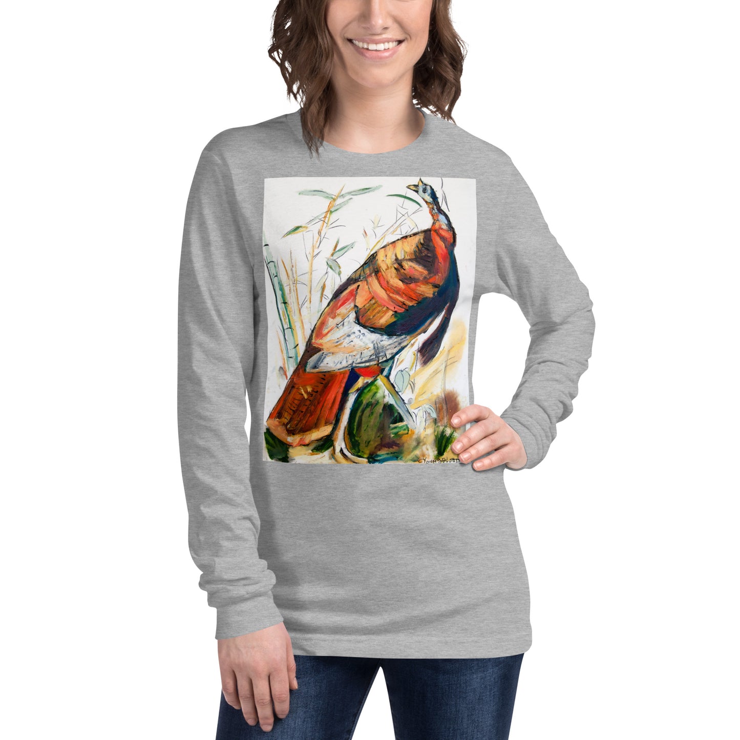 Wild Turkey Unisex Long Sleeve Tee