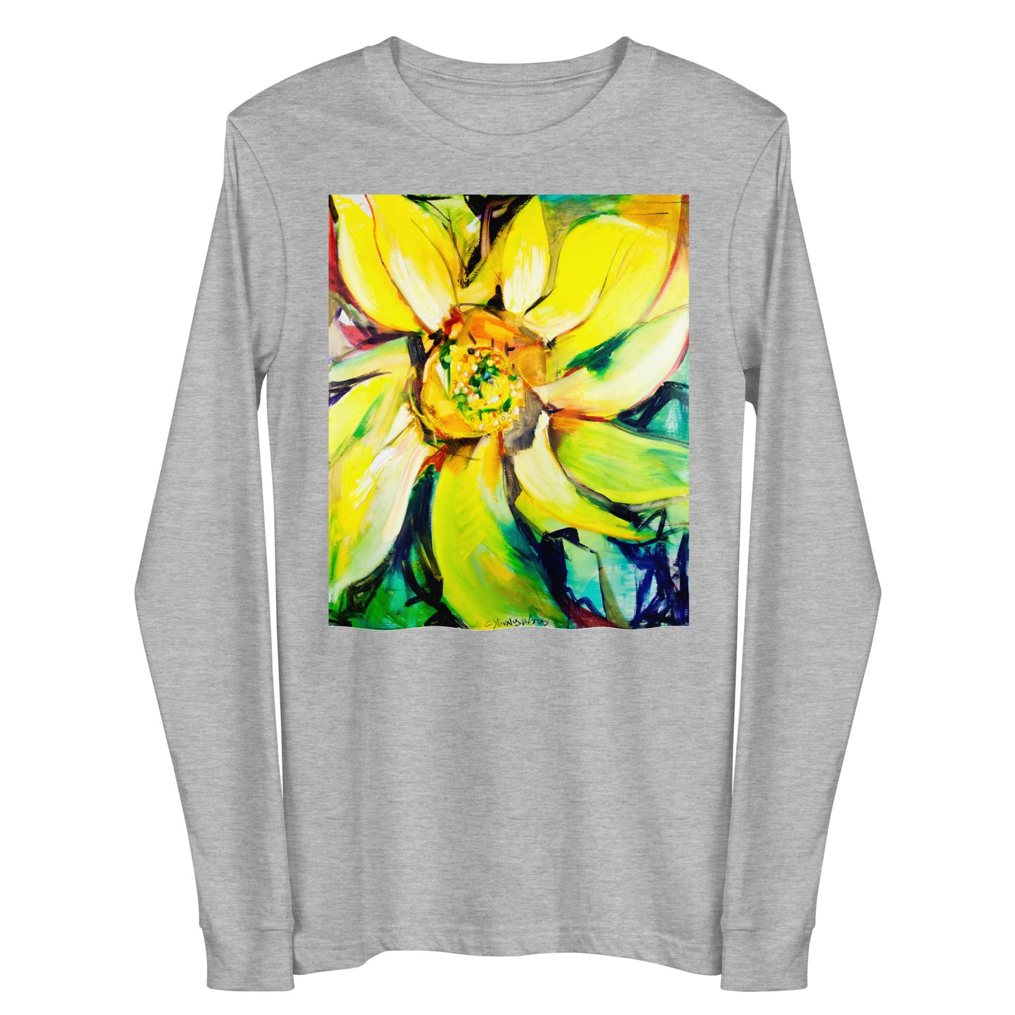 Bosco Sunflower Unisex Long Sleeve Tee