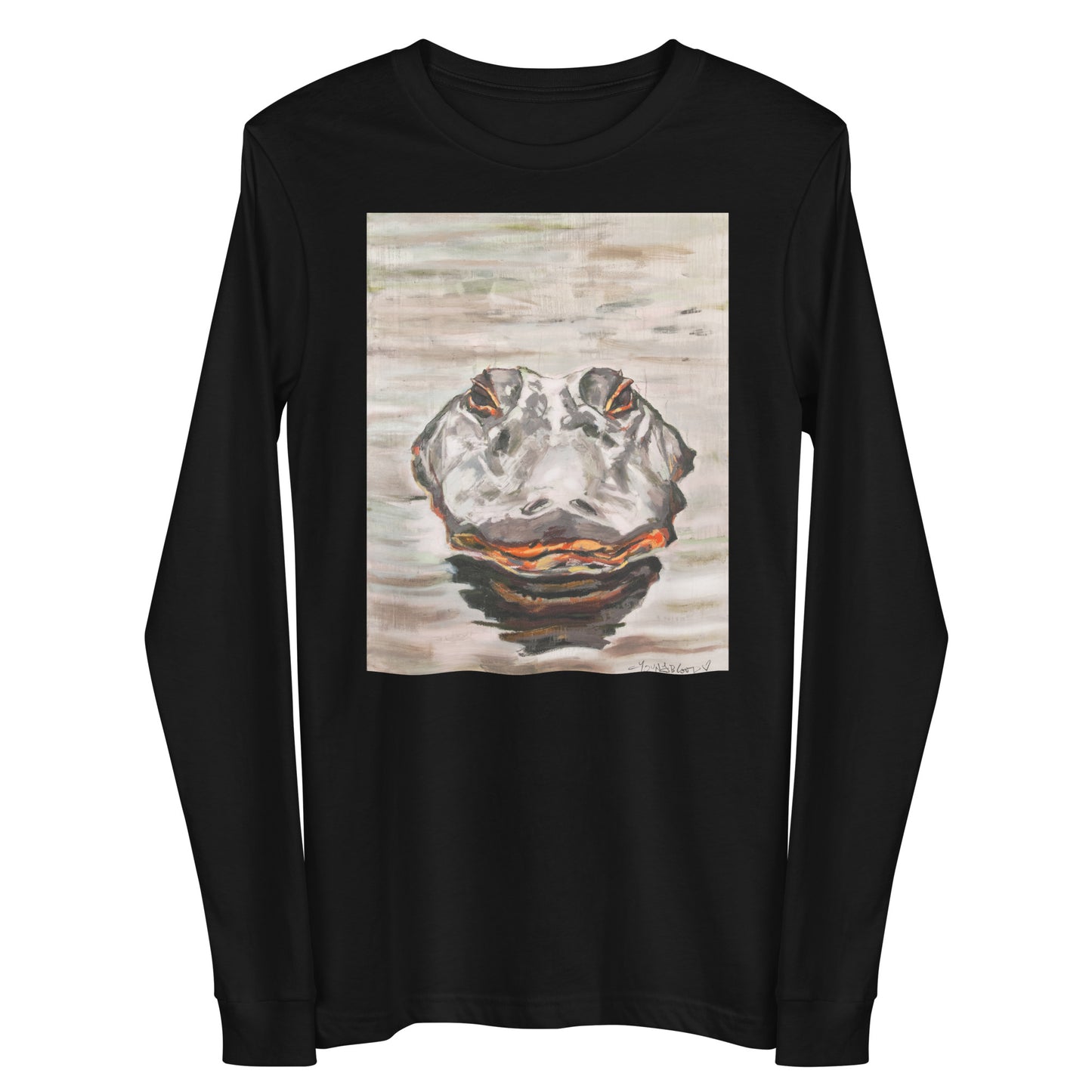 Gator Head Unisex Long Sleeve Tee