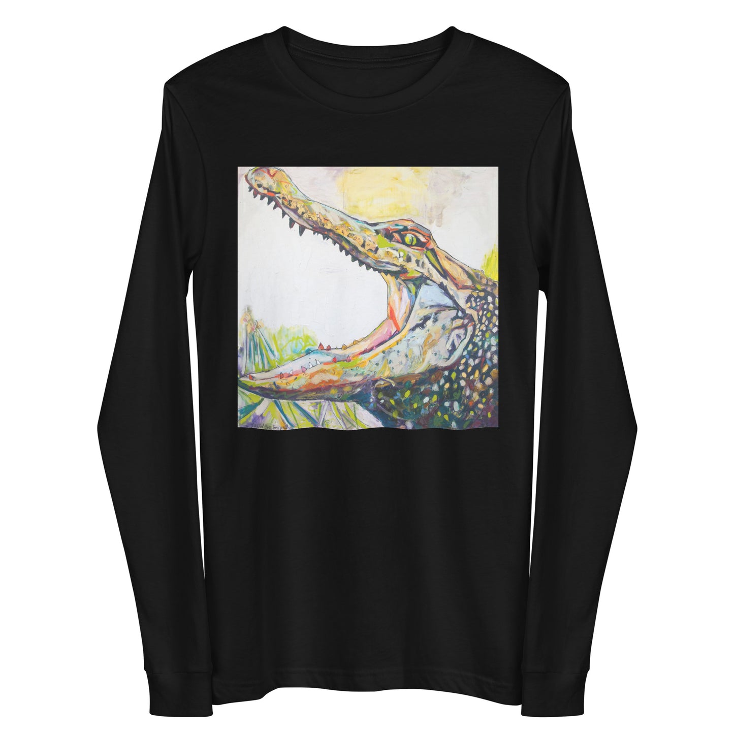 Big Mouth Gator Unisex Long Sleeve Tee