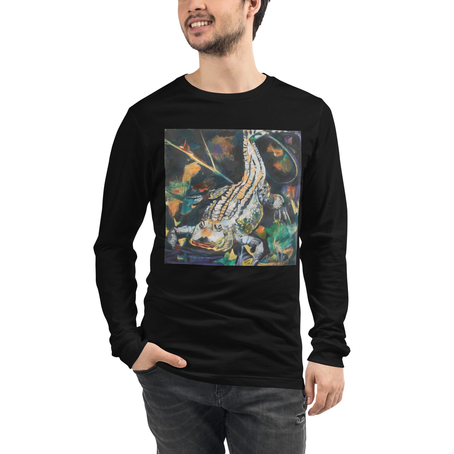 Fierce Gator Unisex Long Sleeve Tee