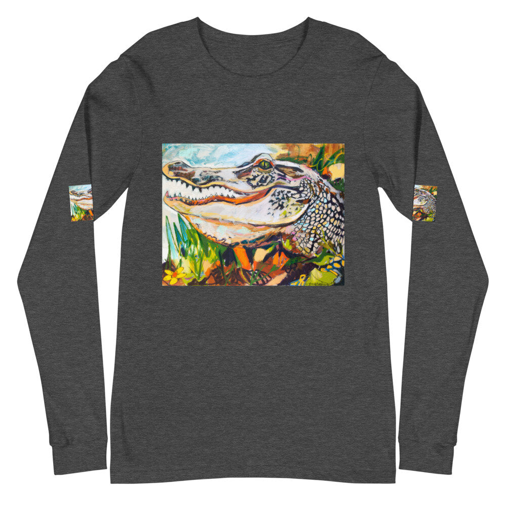 Groovy Gator Unisex Long Sleeve Tee