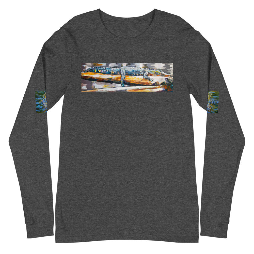 Lazy Gator Unisex Long Sleeve Tee