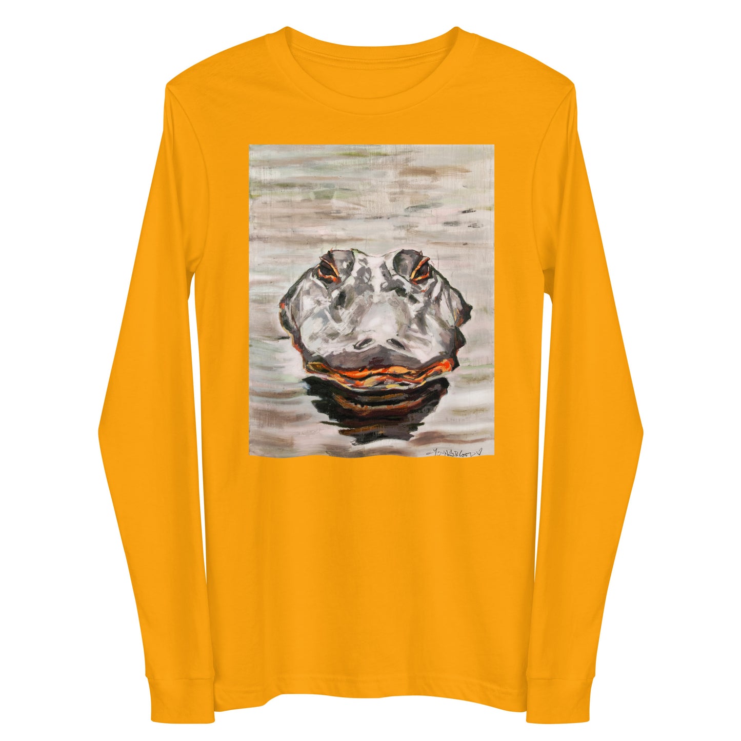 Gator Head Unisex Long Sleeve Tee