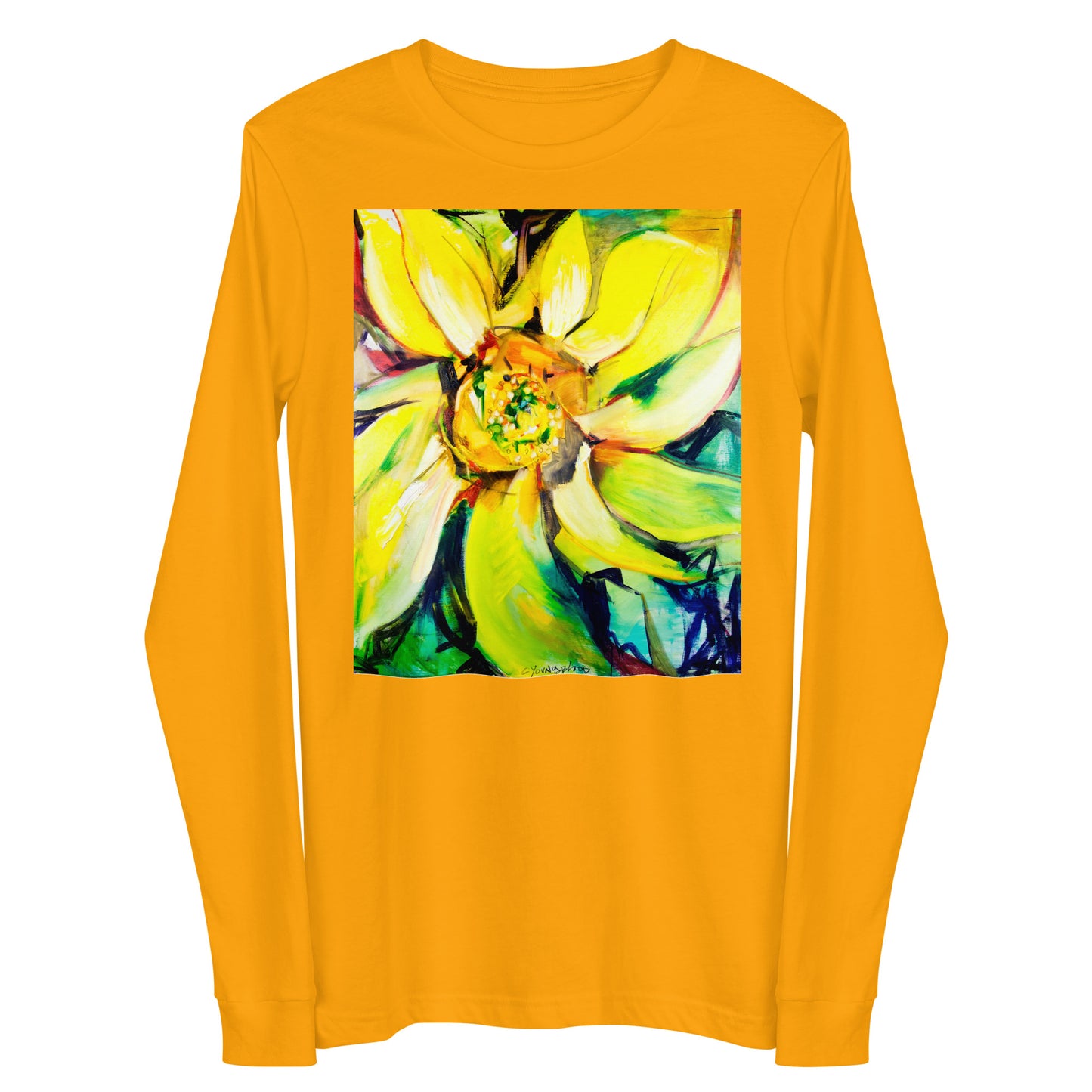 Bosco Sunflower Unisex Long Sleeve Tee