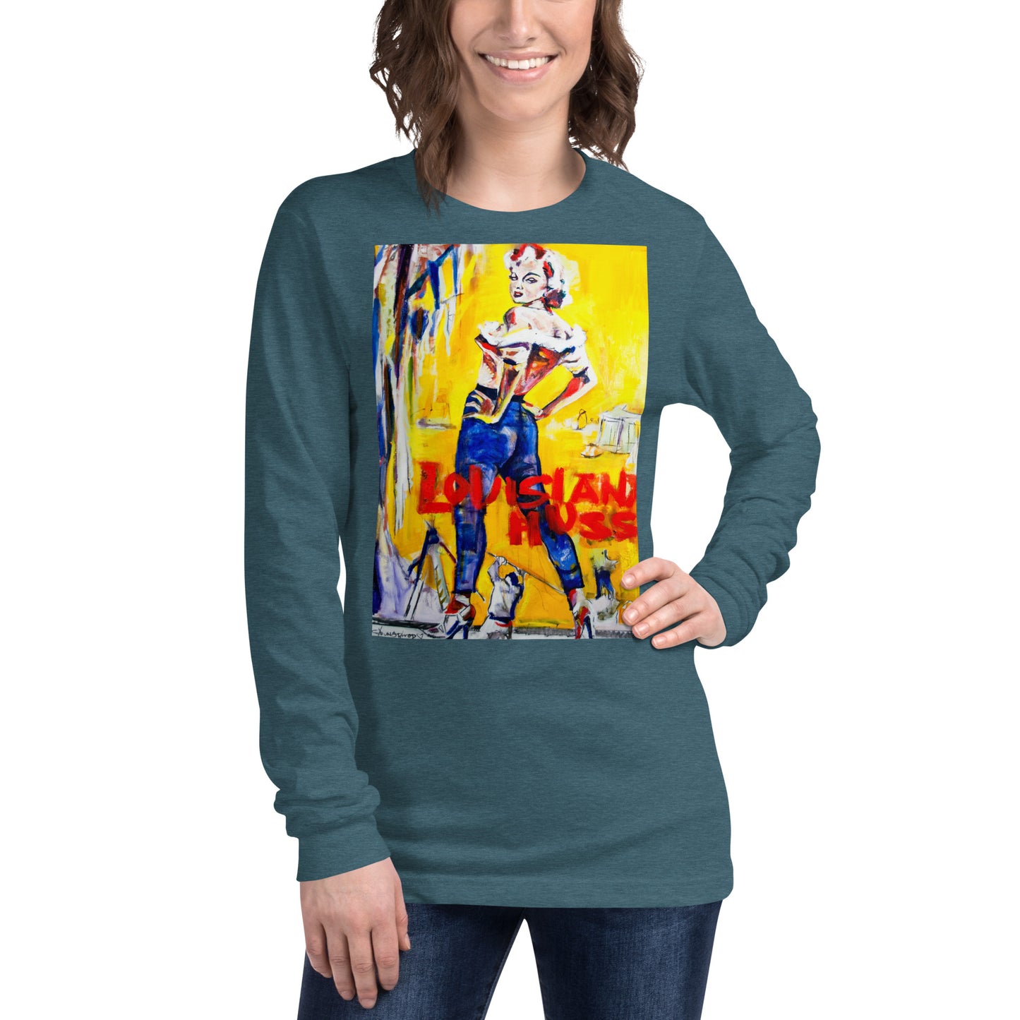 Louisiana Hussy Unisex Long Sleeve Tee