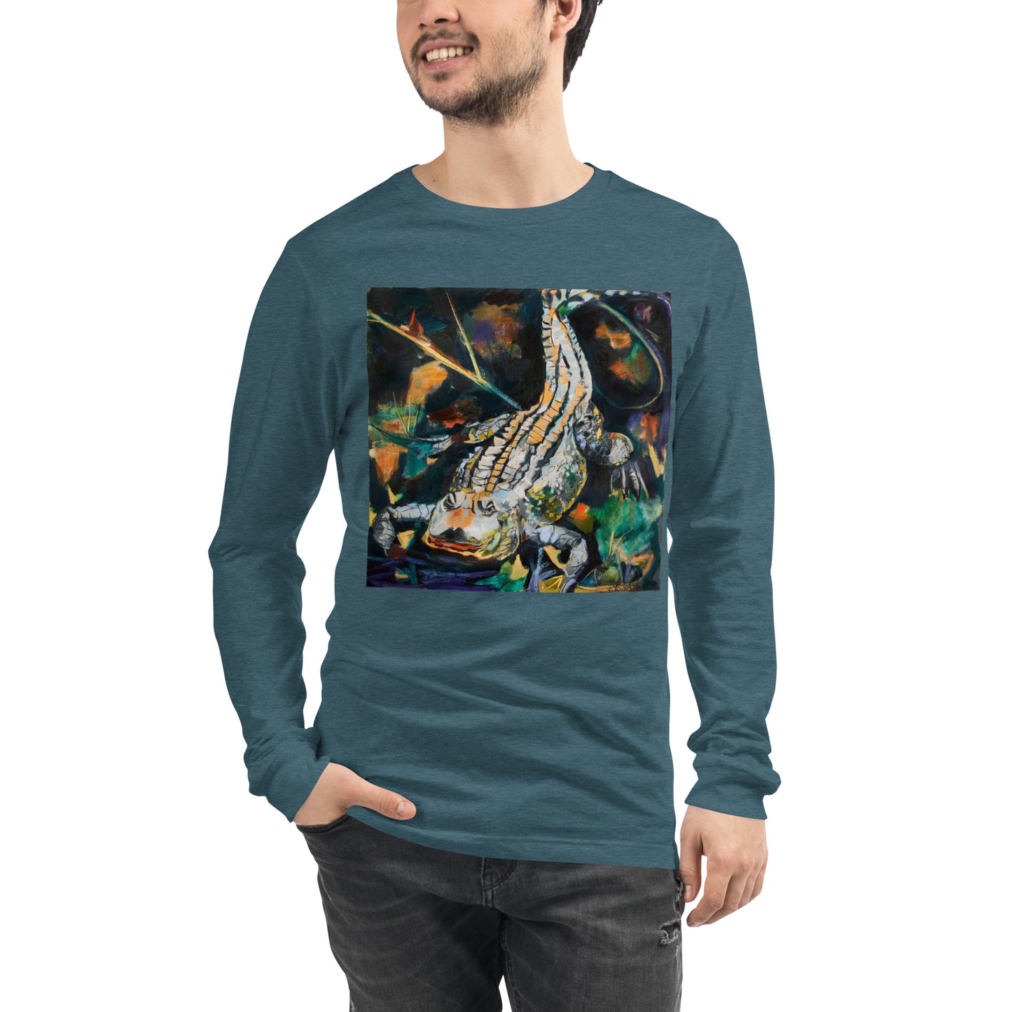 Fierce Gator Unisex Long Sleeve Tee