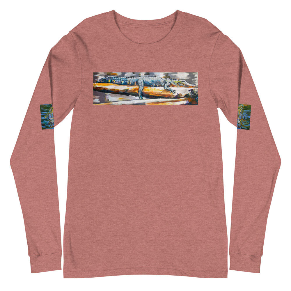 Lazy Gator Unisex Long Sleeve Tee