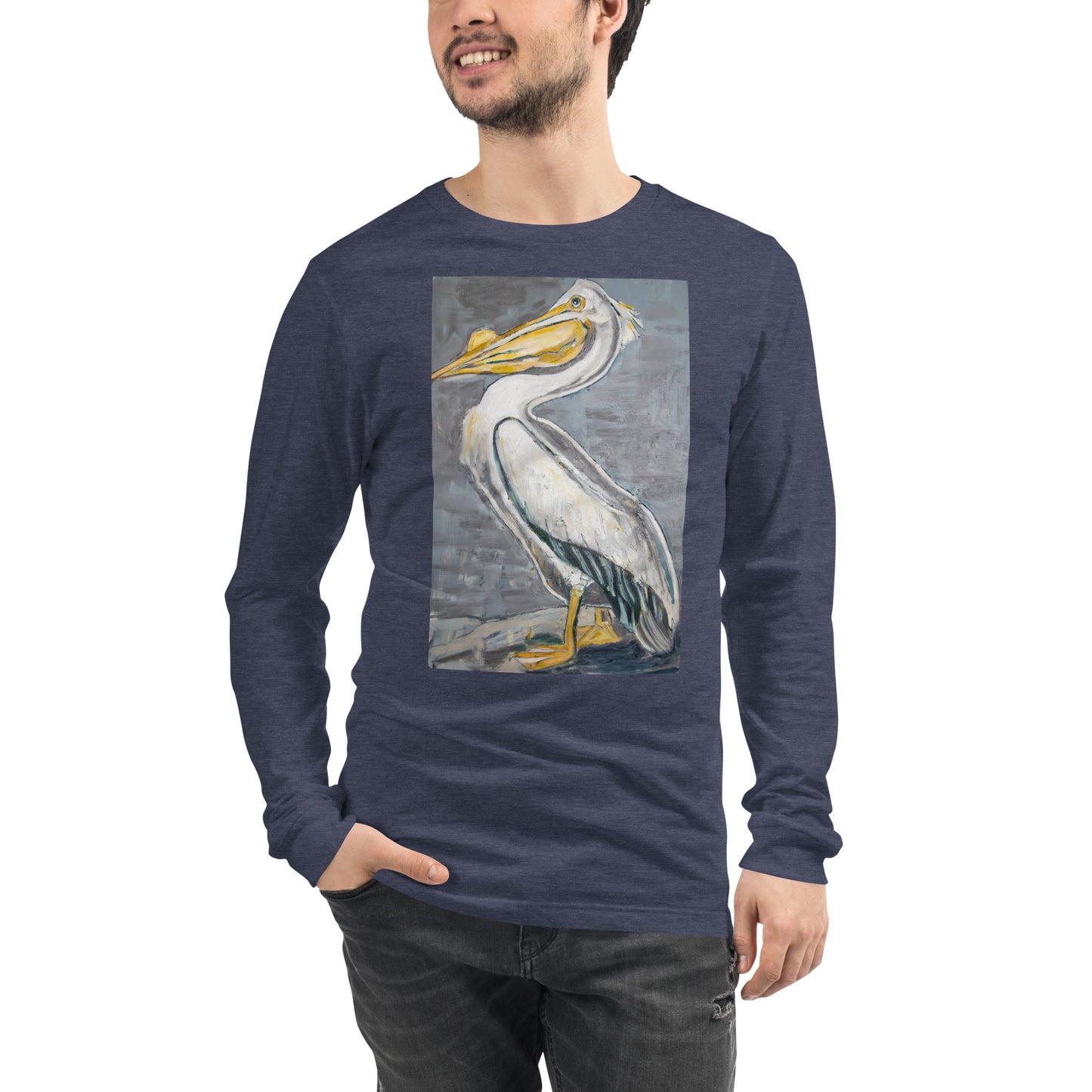 White Pelican Unisex Long Sleeve Tee