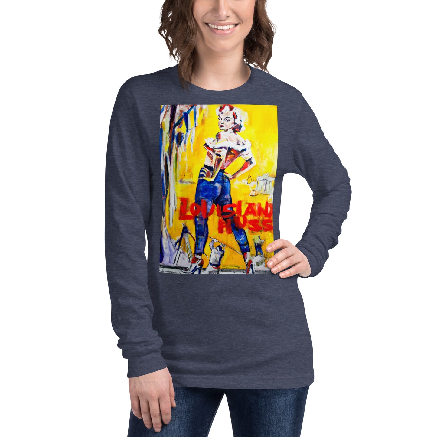 Louisiana Hussy Unisex Long Sleeve Tee