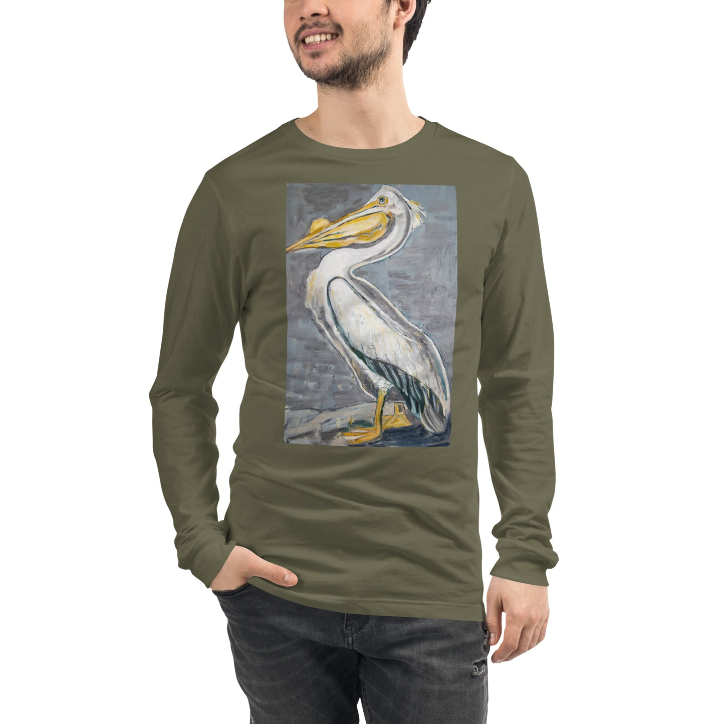 White Pelican Unisex Long Sleeve Tee