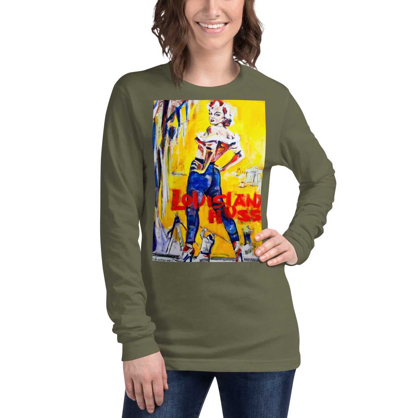 Louisiana Hussy Unisex Long Sleeve Tee