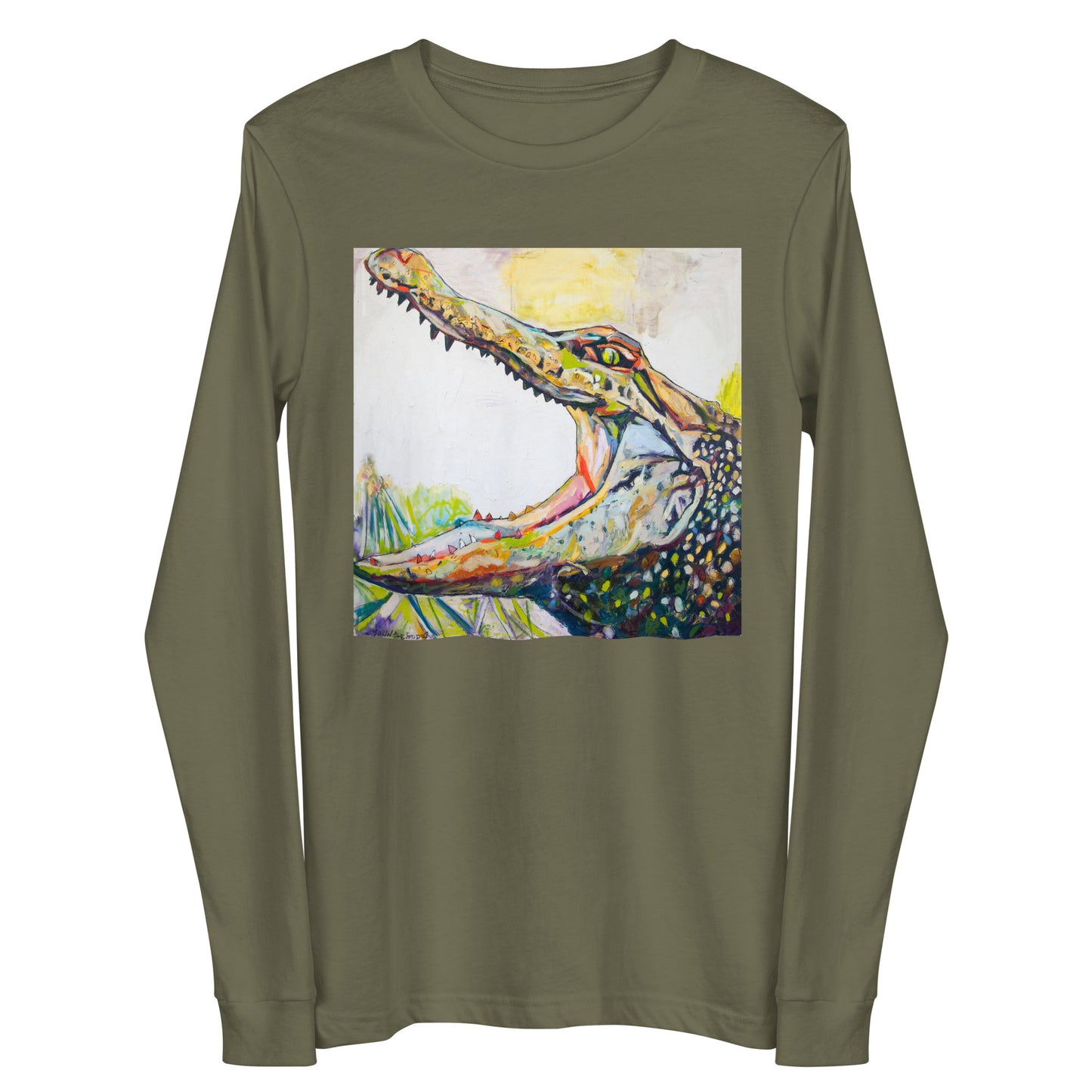 Big Mouth Gator Unisex Long Sleeve Tee