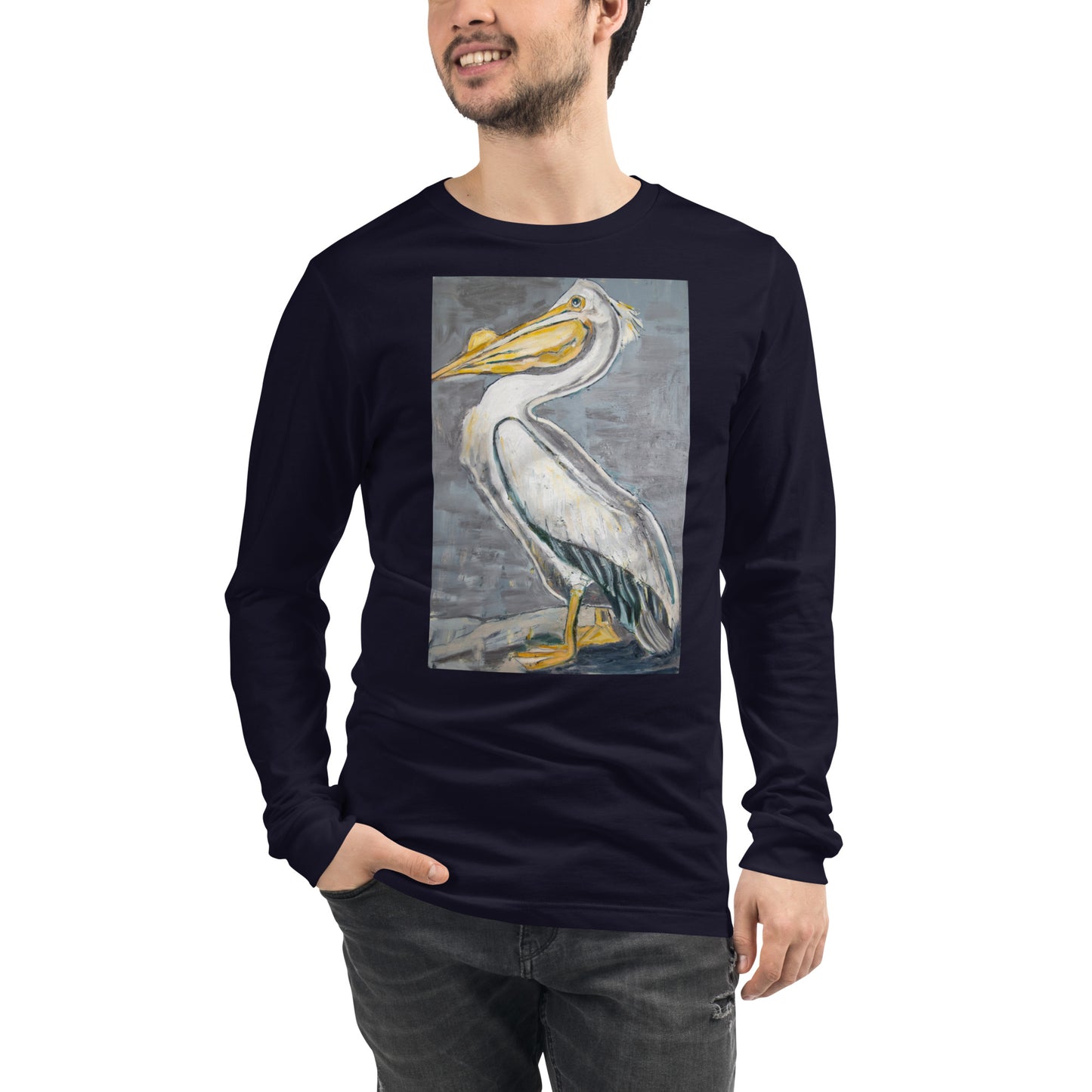 White Pelican Unisex Long Sleeve Tee