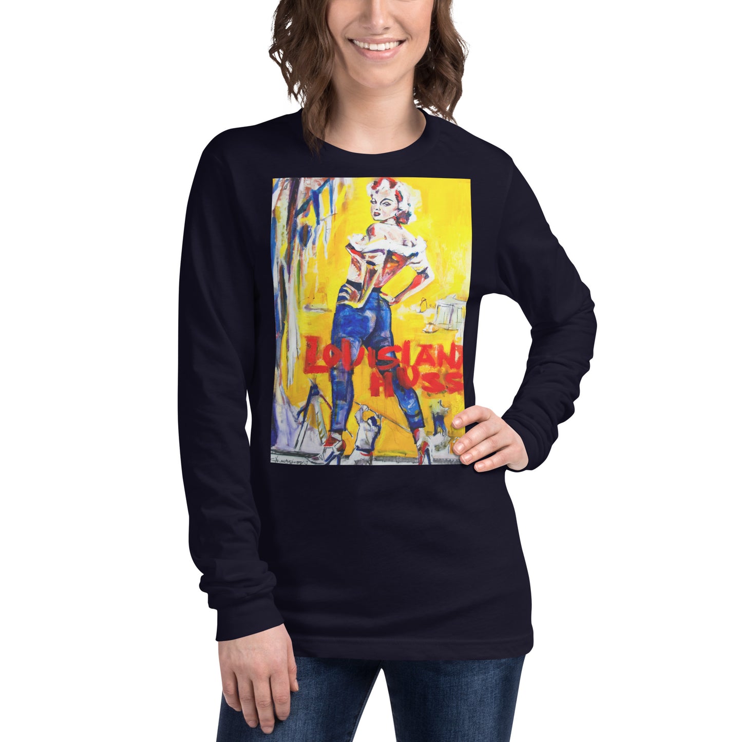 Louisiana Hussy Unisex Long Sleeve Tee