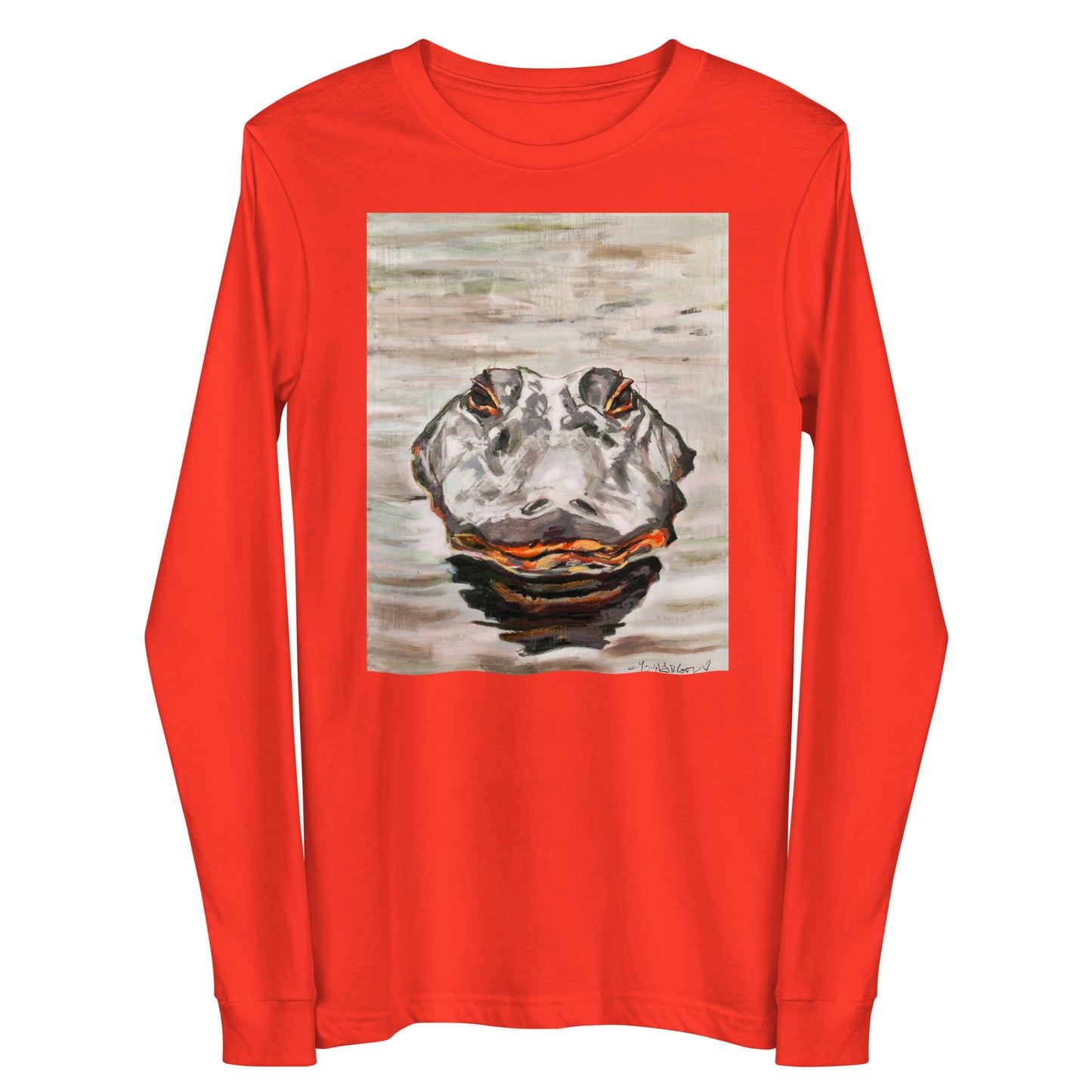 Gator Head Unisex Long Sleeve Tee