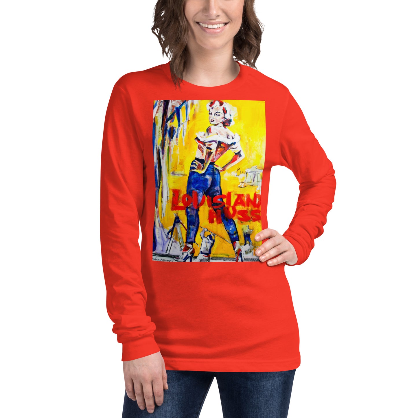 Louisiana Hussy Unisex Long Sleeve Tee