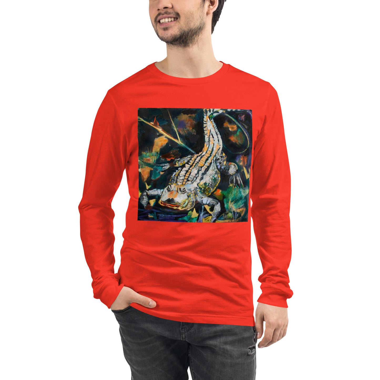 Fierce Gator Unisex Long Sleeve Tee