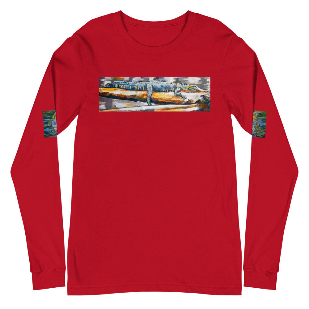 Lazy Gator Unisex Long Sleeve Tee