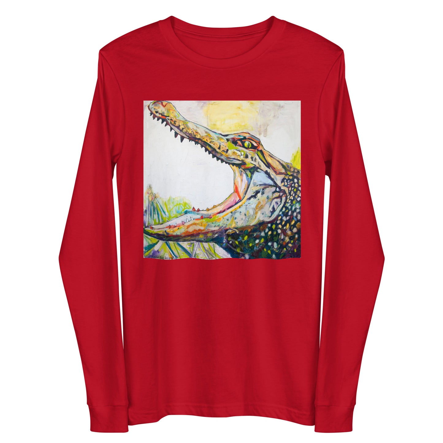 Big Mouth Gator Unisex Long Sleeve Tee