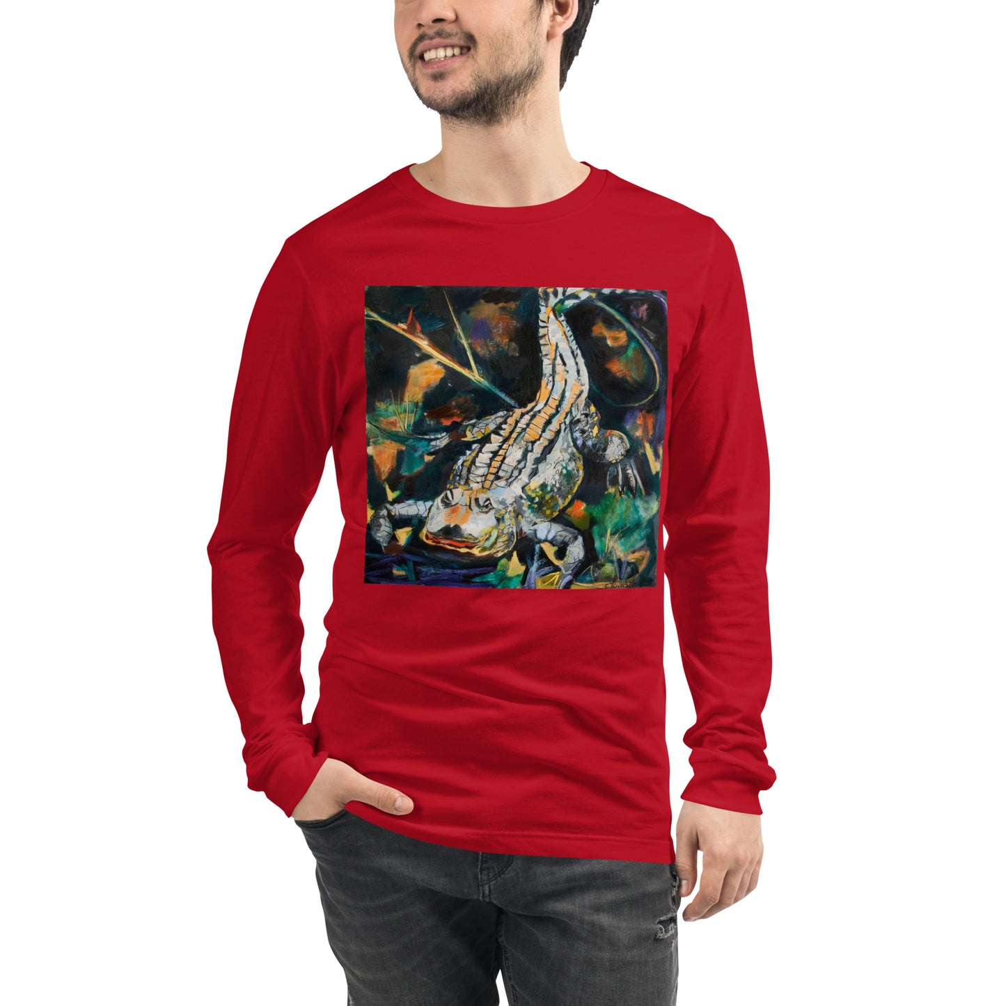 Fierce Gator Unisex Long Sleeve Tee