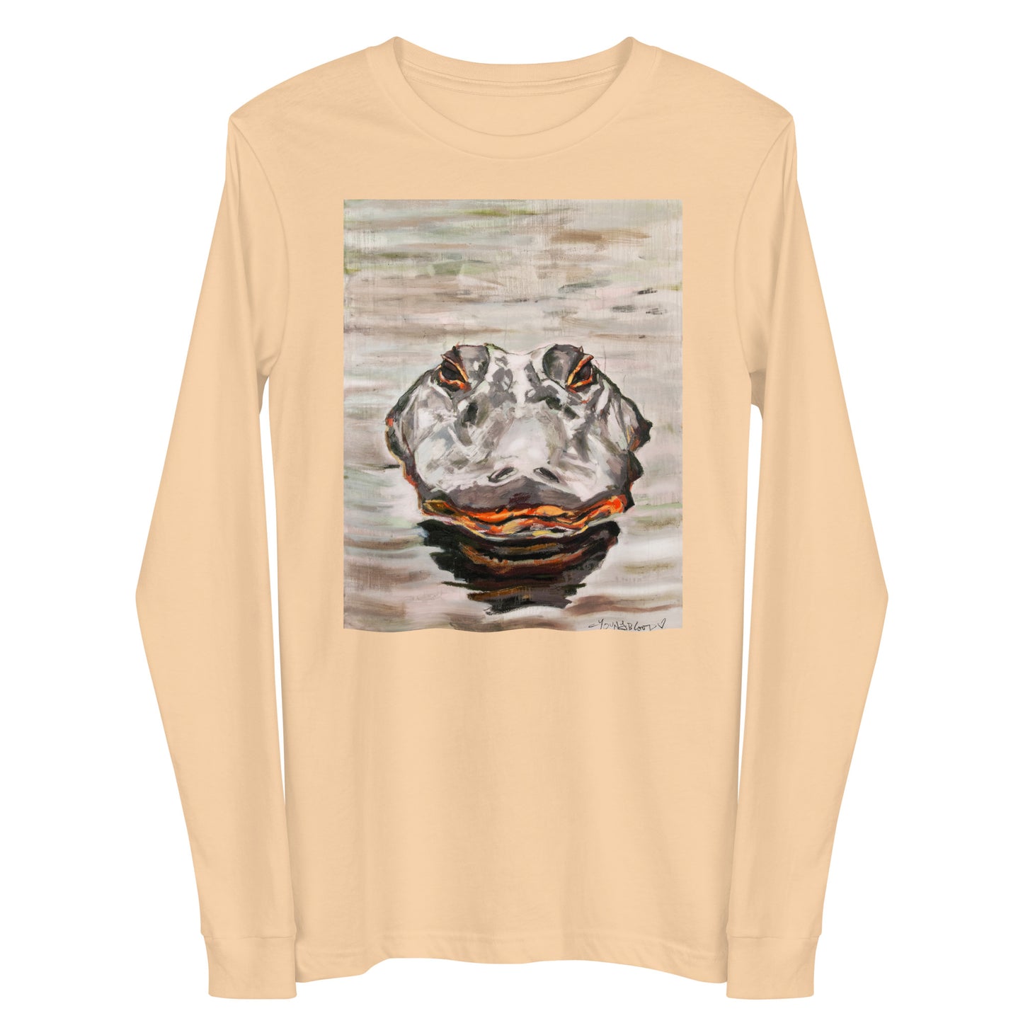 Gator Head Unisex Long Sleeve Tee