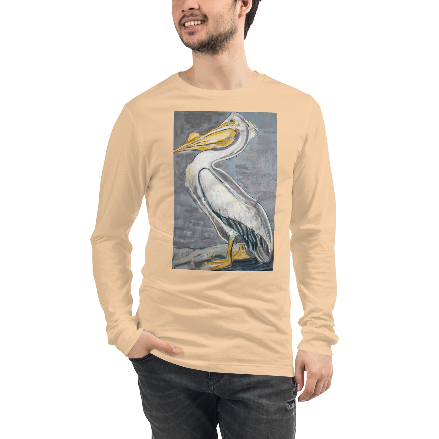 White Pelican Unisex Long Sleeve Tee