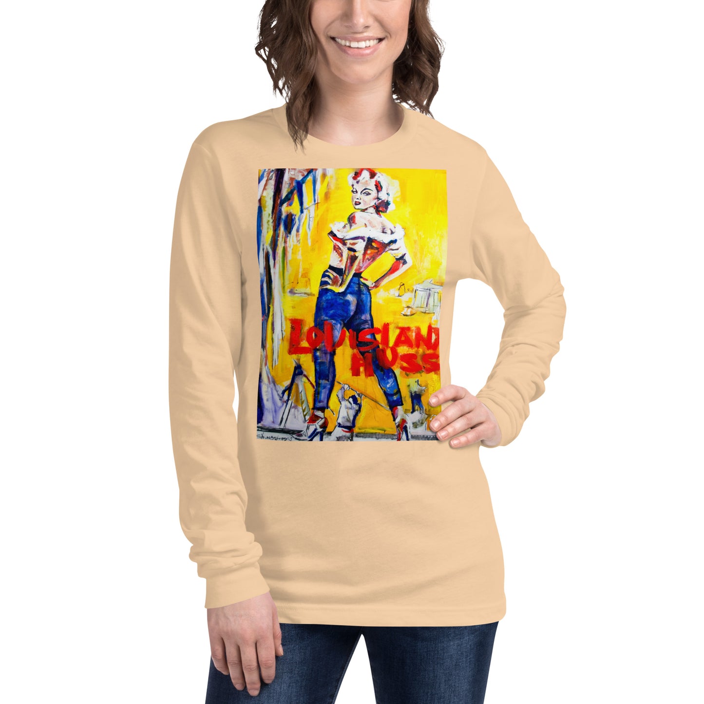 Louisiana Hussy Unisex Long Sleeve Tee