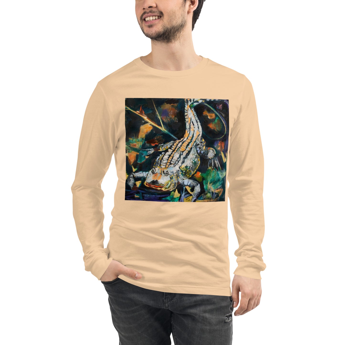 Fierce Gator Unisex Long Sleeve Tee