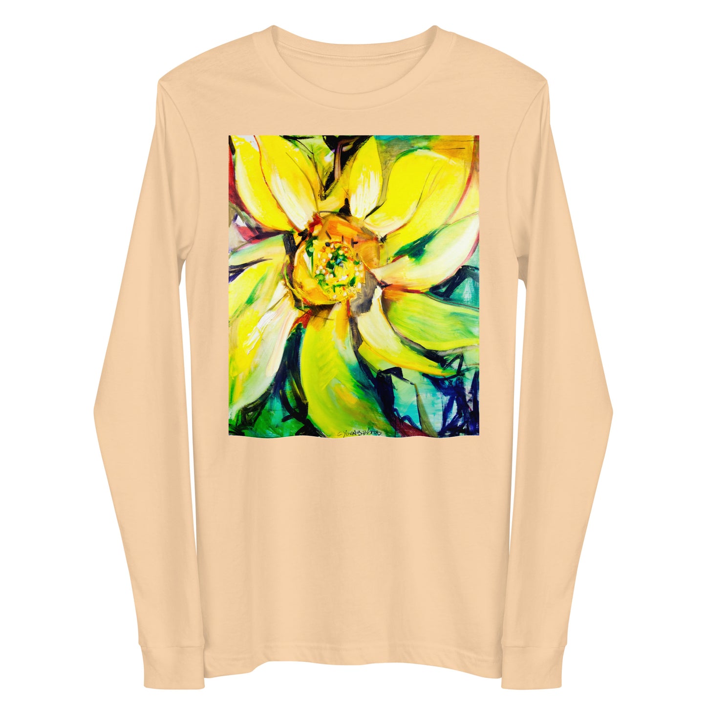 Bosco Sunflower Unisex Long Sleeve Tee