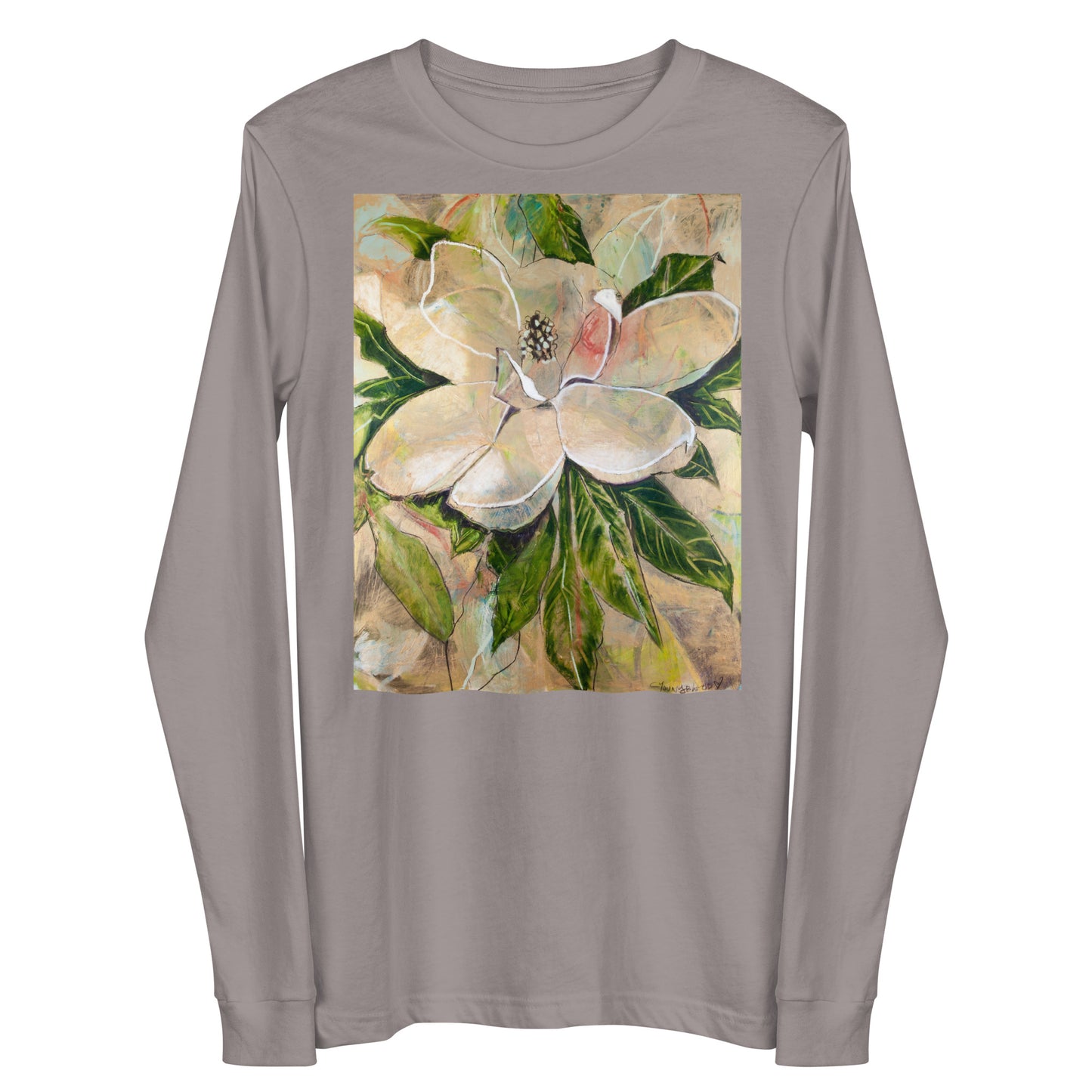 Golden Magnolia Unisex Long Sleeve Tee