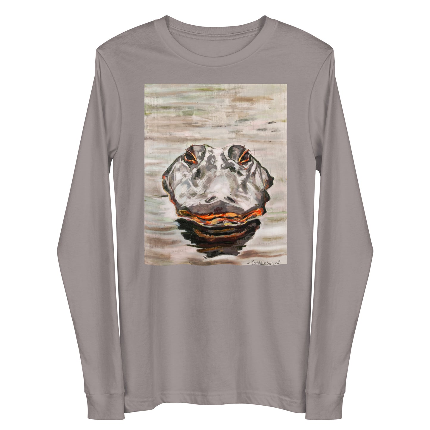 Gator Head Unisex Long Sleeve Tee