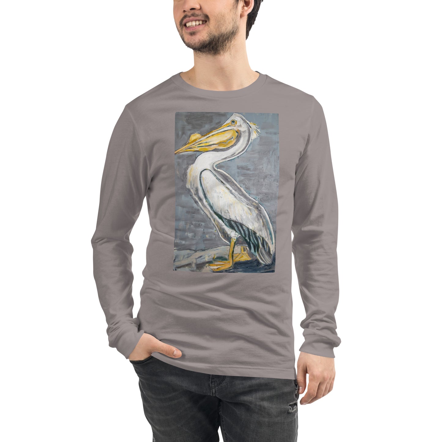 White Pelican Unisex Long Sleeve Tee