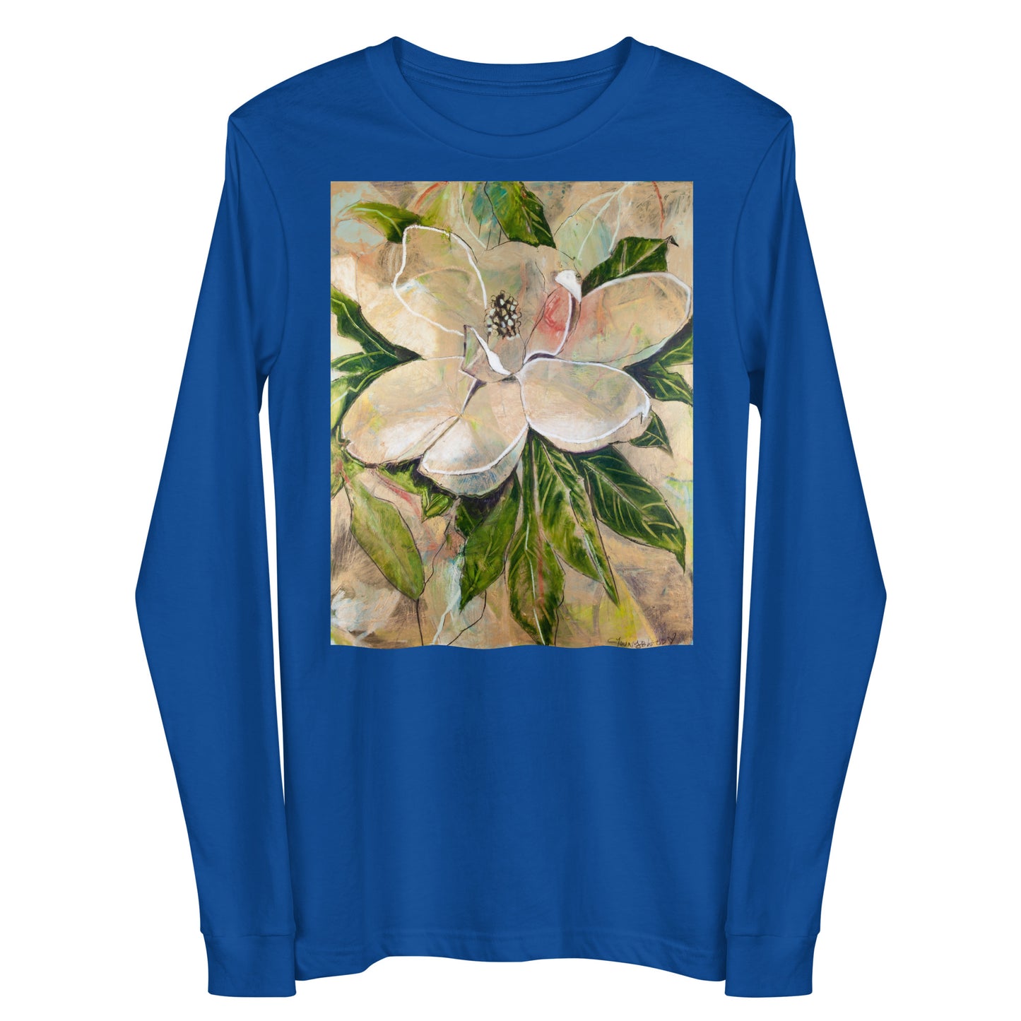 Golden Magnolia Unisex Long Sleeve Tee