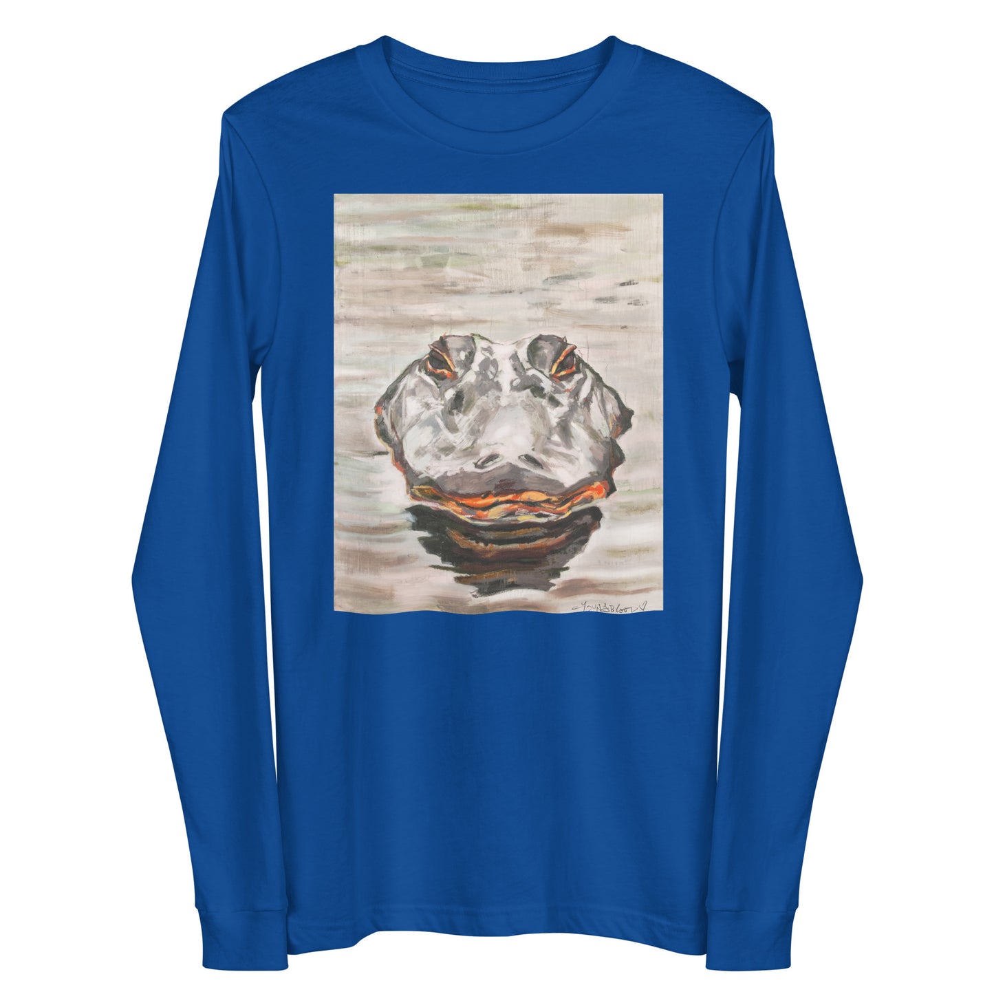 Gator Head Unisex Long Sleeve Tee