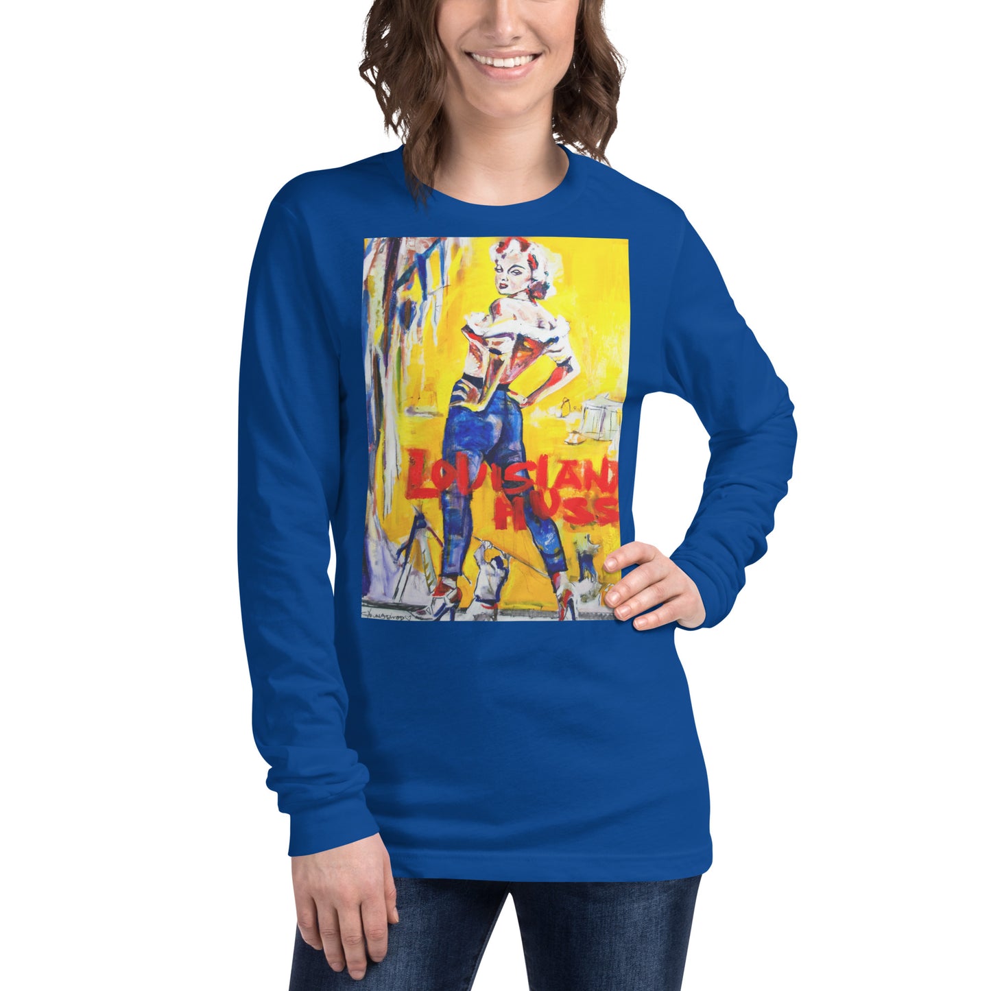 Louisiana Hussy Unisex Long Sleeve Tee