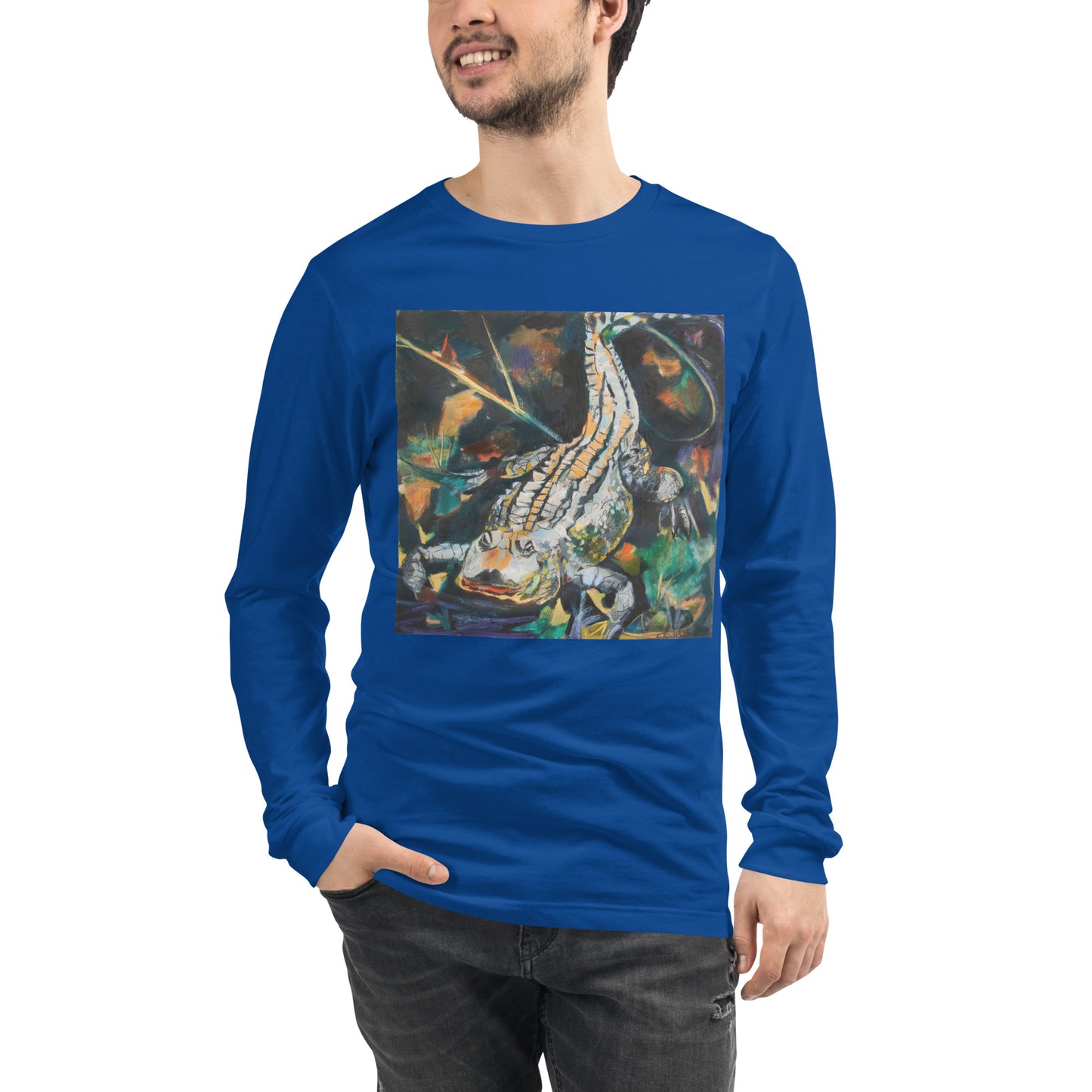 Fierce Gator Unisex Long Sleeve Tee