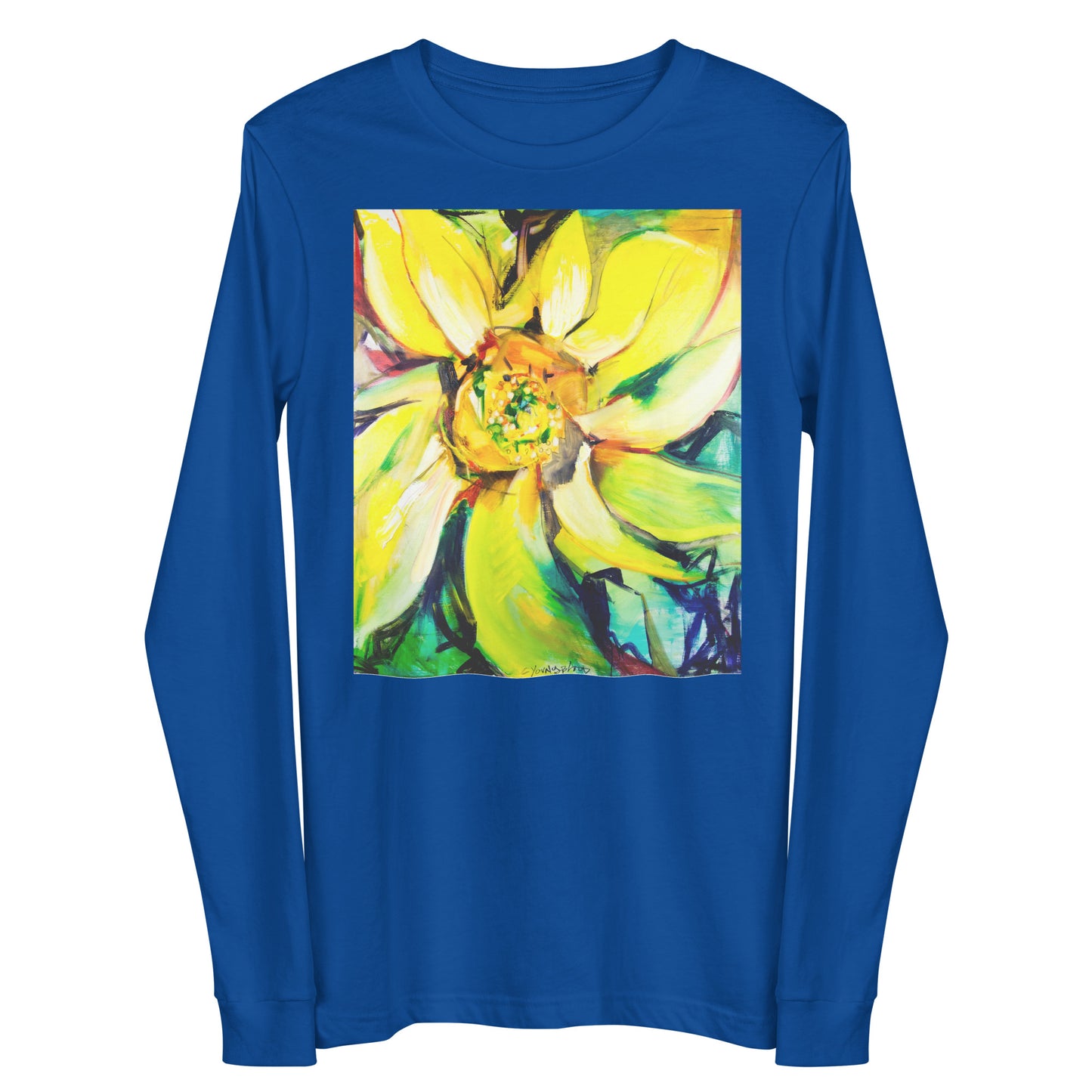 Bosco Sunflower Unisex Long Sleeve Tee