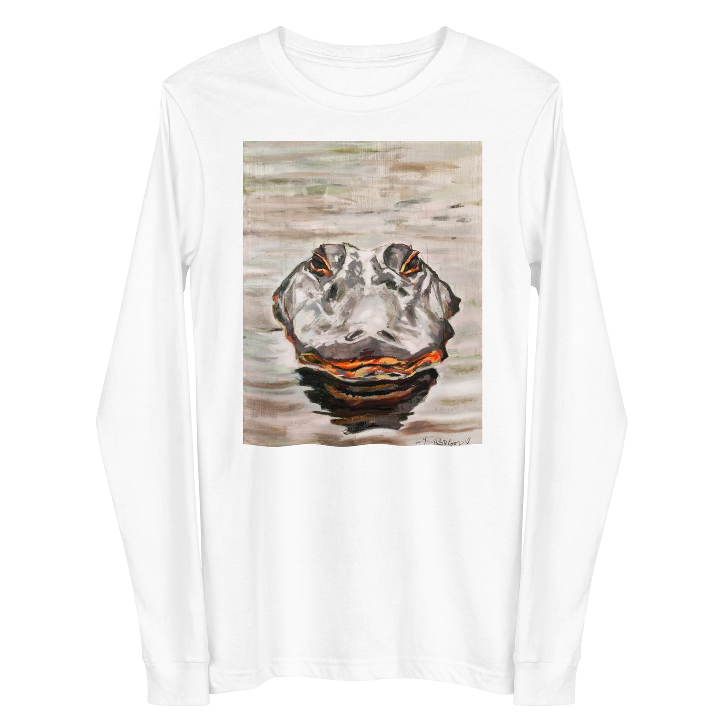 Gator Head Unisex Long Sleeve Tee