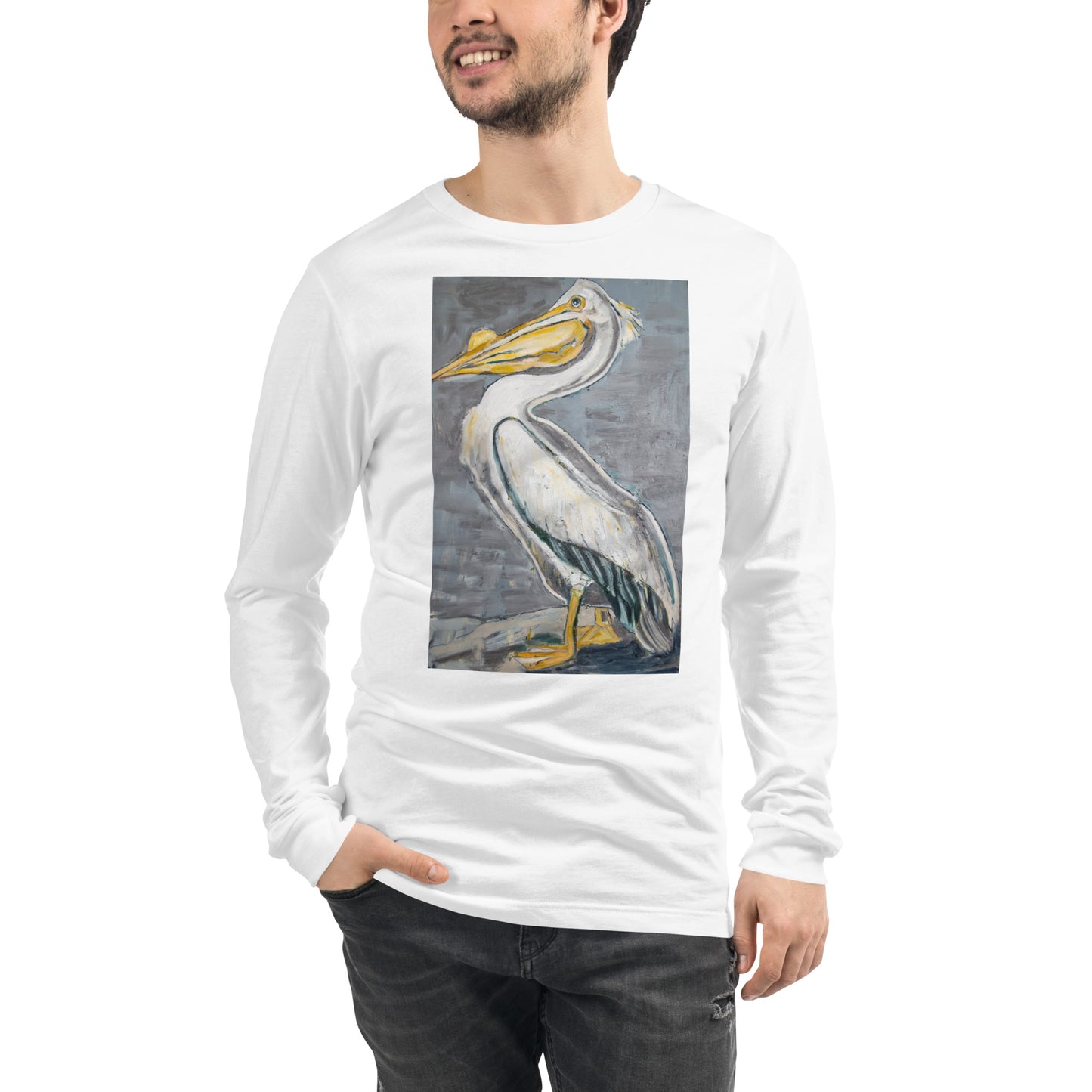 White Pelican Unisex Long Sleeve Tee