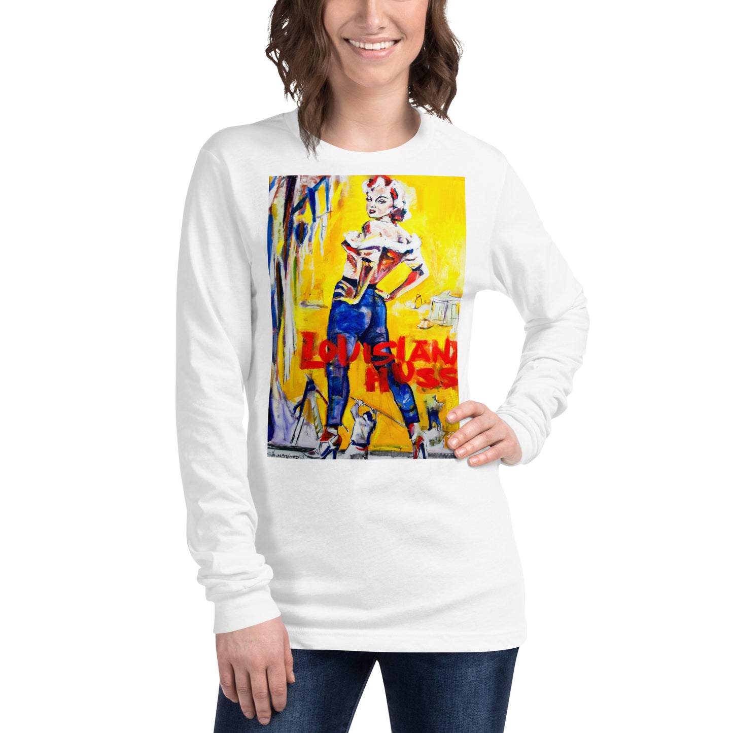 Louisiana Hussy Unisex Long Sleeve Tee