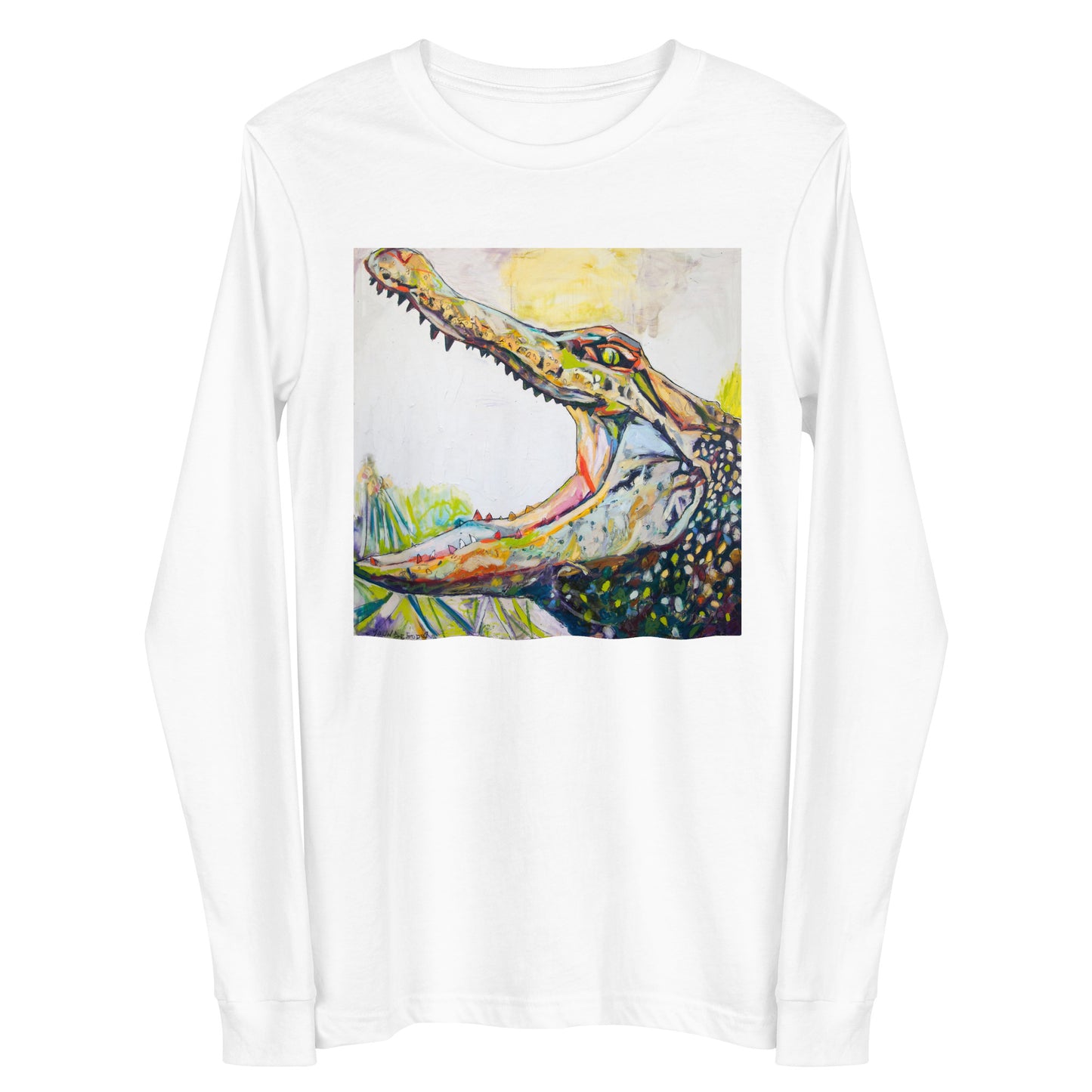 Big Mouth Gator Unisex Long Sleeve Tee