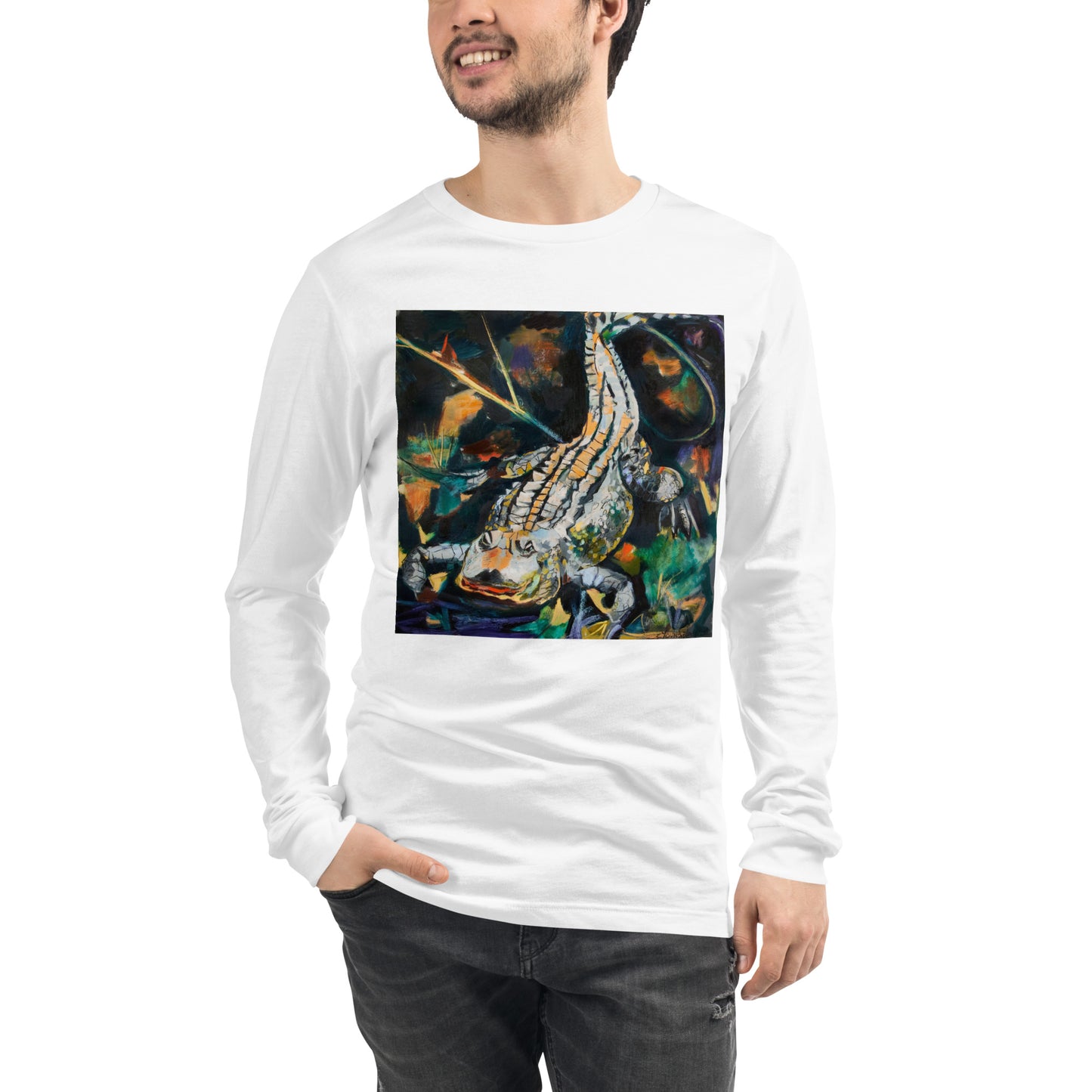 Fierce Gator Unisex Long Sleeve Tee