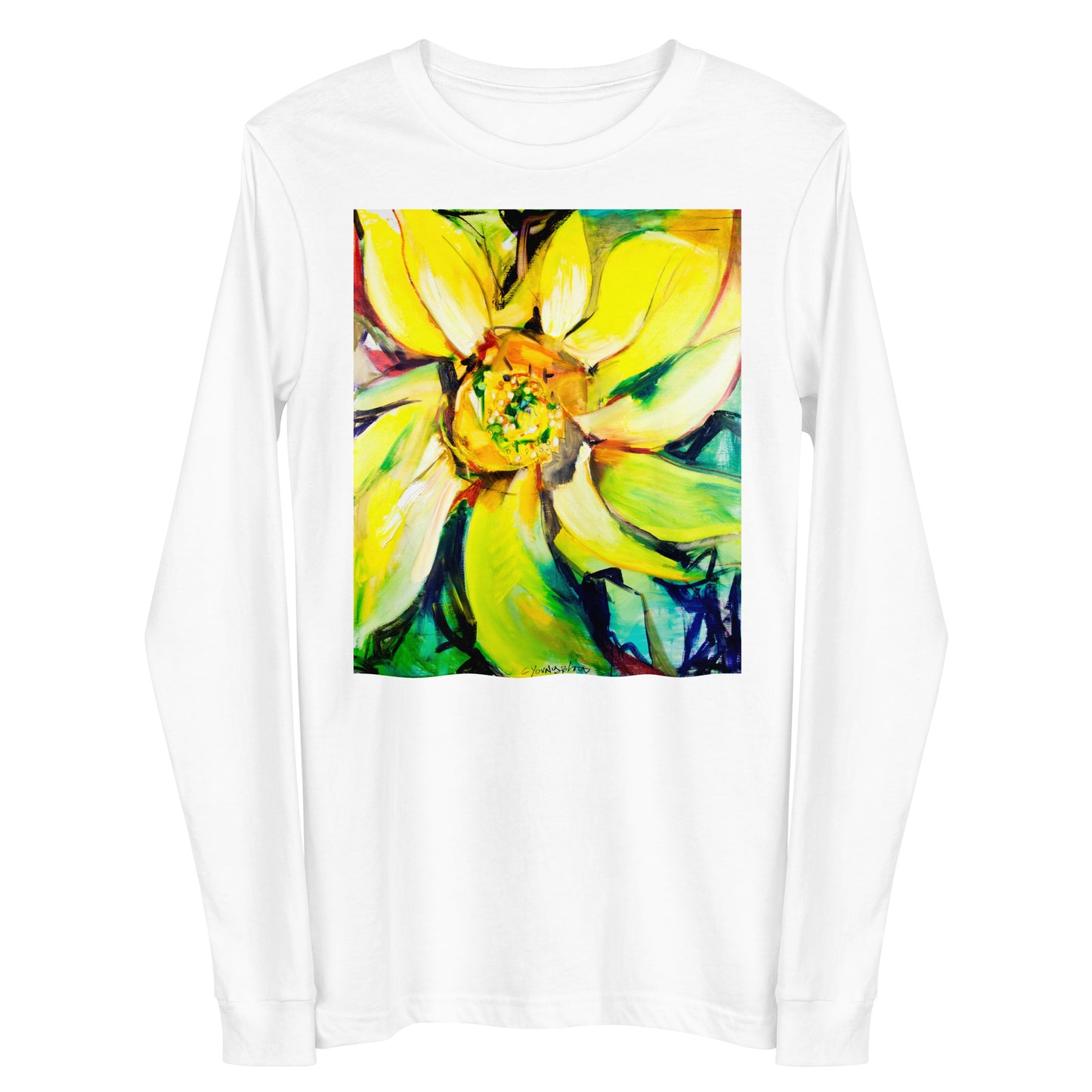 Bosco Sunflower Unisex Long Sleeve Tee