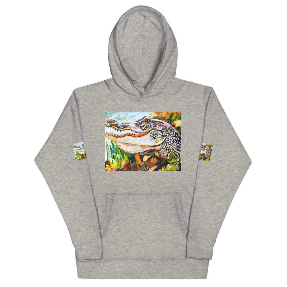 Groovy Gator Unisex Hoodie