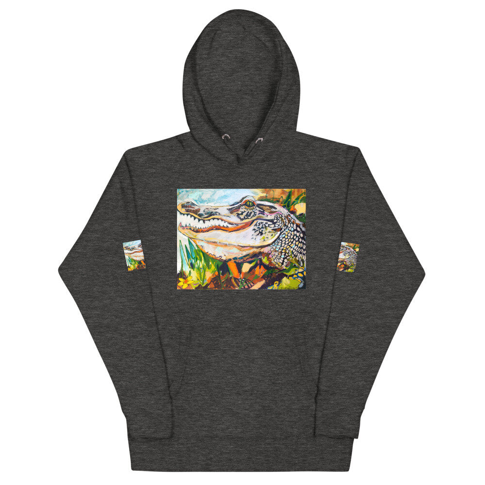 Groovy Gator Unisex Hoodie