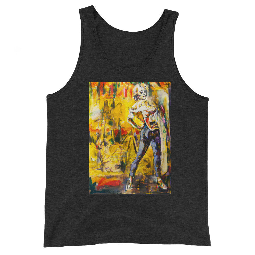 Louisiana Hussy Unisex Tank Top